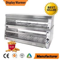 food holding warmer show case / kfc fried chicken display cabinet / chicken maintenance cabinet